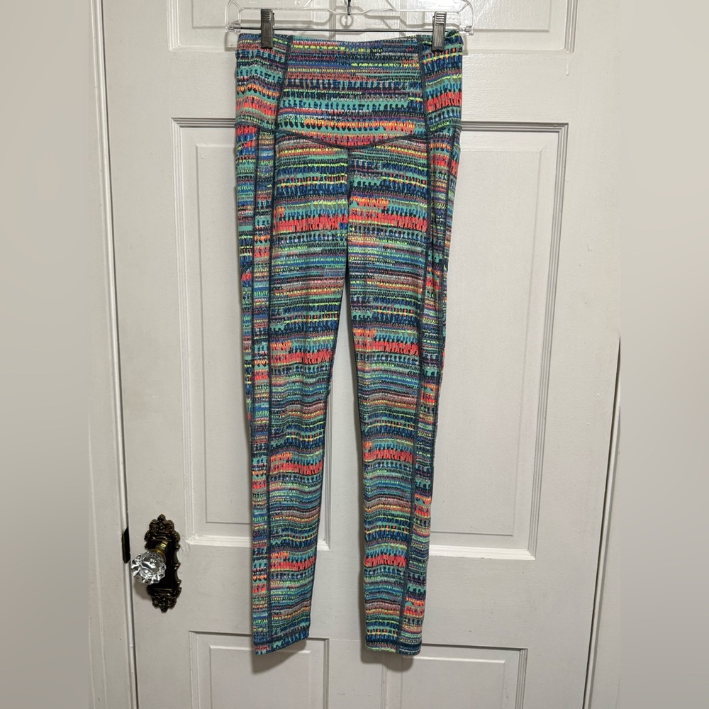 Victoria Secret Sport Knockout Womens Leggings Size Small Colored Athletic